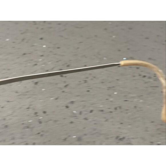 Vintage L'amy Kristy Eyeglasses Frames ONLY Gold Full Rim Square 54-16 125 - Picture 6 of 13